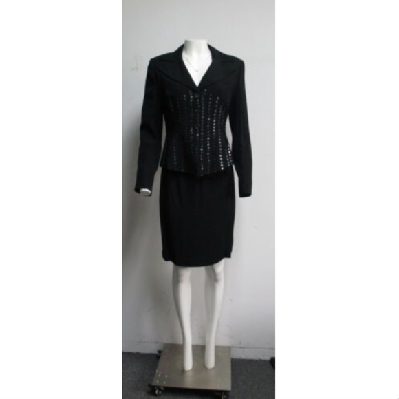 SOPHIE SITBON Black skirt suit - Picture 1 of 8